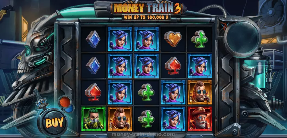 Money Train 3 Slot Design and Gameplay