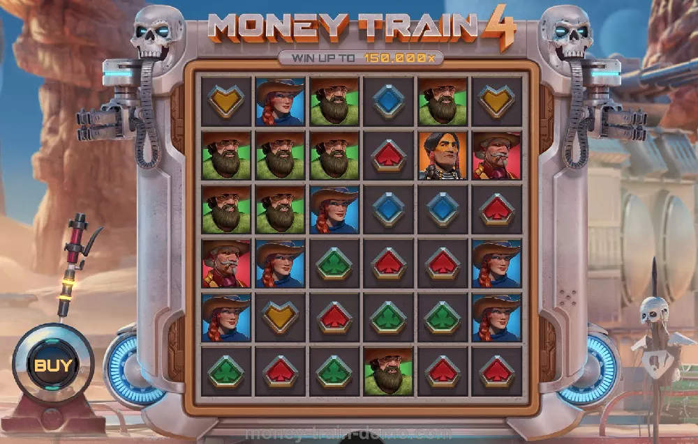 Money Train 4 Slot Design and Gameplay